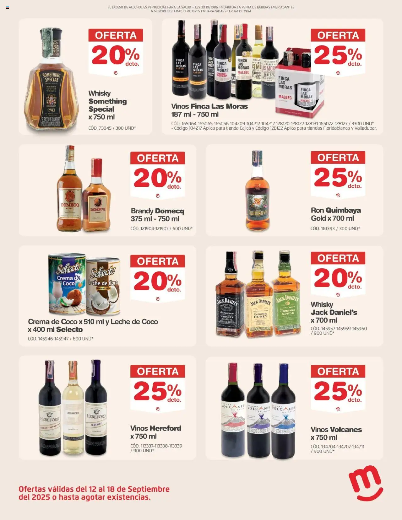 Makro revista - valida desde el 12.09.2025 | Página: 15 | Productos: Crema, Whisky, Gorro pescador, Tintura