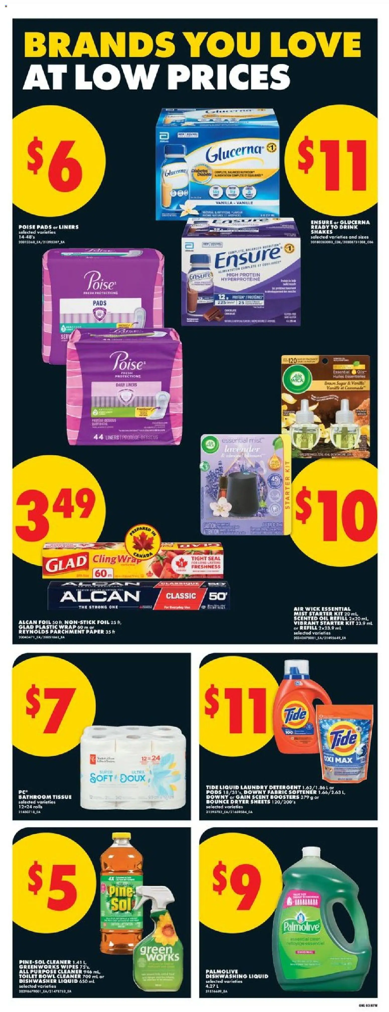 No Frills flyer valid from 16.04.2026 | Page: 8 | Products: Dryer, Dishwasher, Fabric softener, Oil