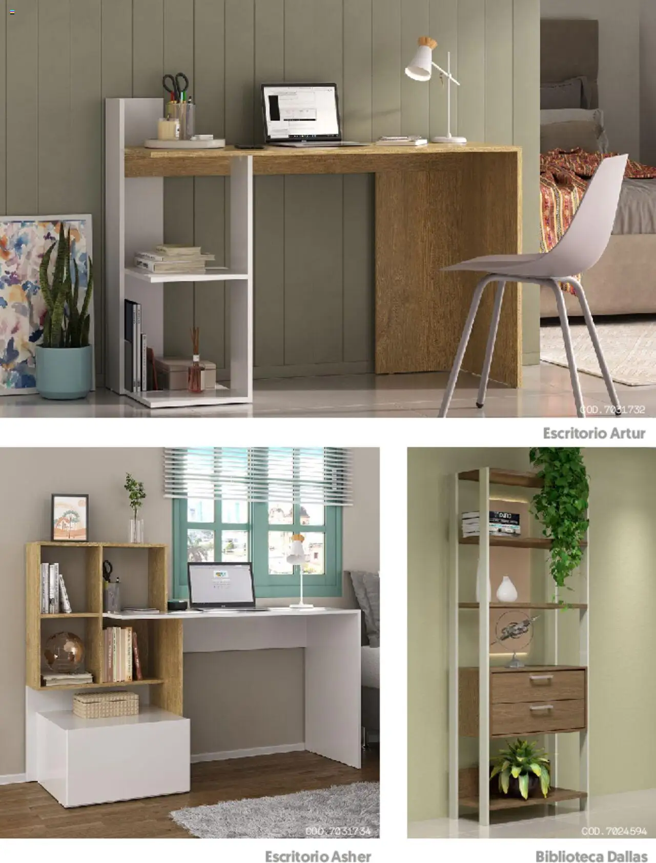 Muebles jamar revista - valida desde el 08.03.2025 | Página: 10 | Productos: Escritorio, Biblioteca