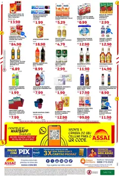 Assaí Atacadista Folheto - válido de 21.07.2025 | Página: 2 | Produtos: Biscoito, Linguiça, Pneus, Bebida