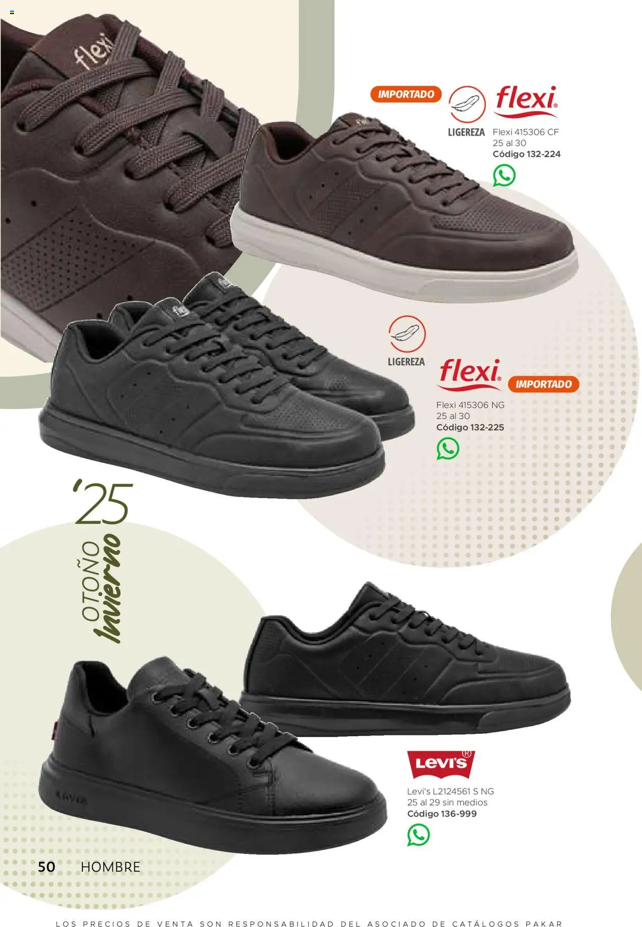 Nuevas ofertas de SC Pakar válidas en toda la República Mexicana desde el 24.07.2025. ¡Encuentra las mejores ofertas en SC Pakar - Catálogo Hombre otoño / invierno! | Página: 50