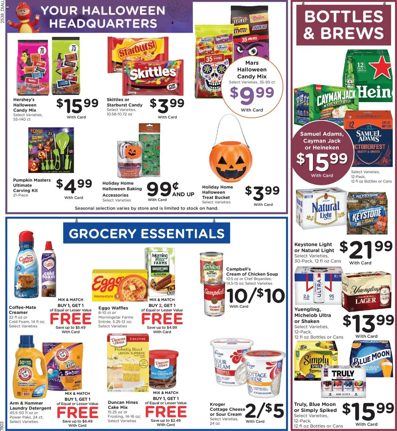 Dillons Weekly Ad - valid from 22.10.2025 | Page: 7 | Products: Cheese, Chocolate, Cottage cheese, Pumpkin