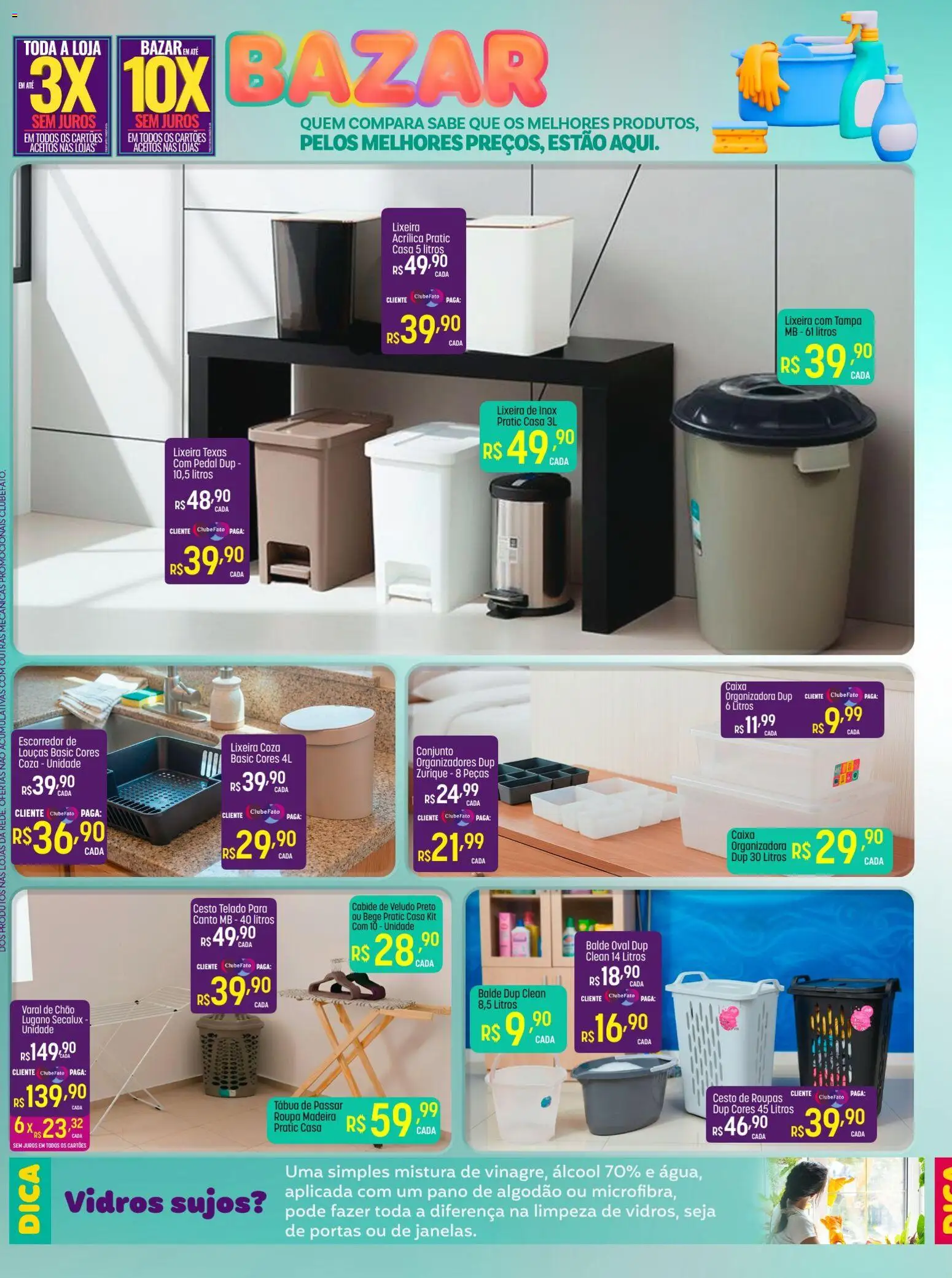 Super Muffato Folheto - válido de 02.03.2026 | Página: 2 | Produtos: Escorredor, Tábua de passar, Algodão, Balde