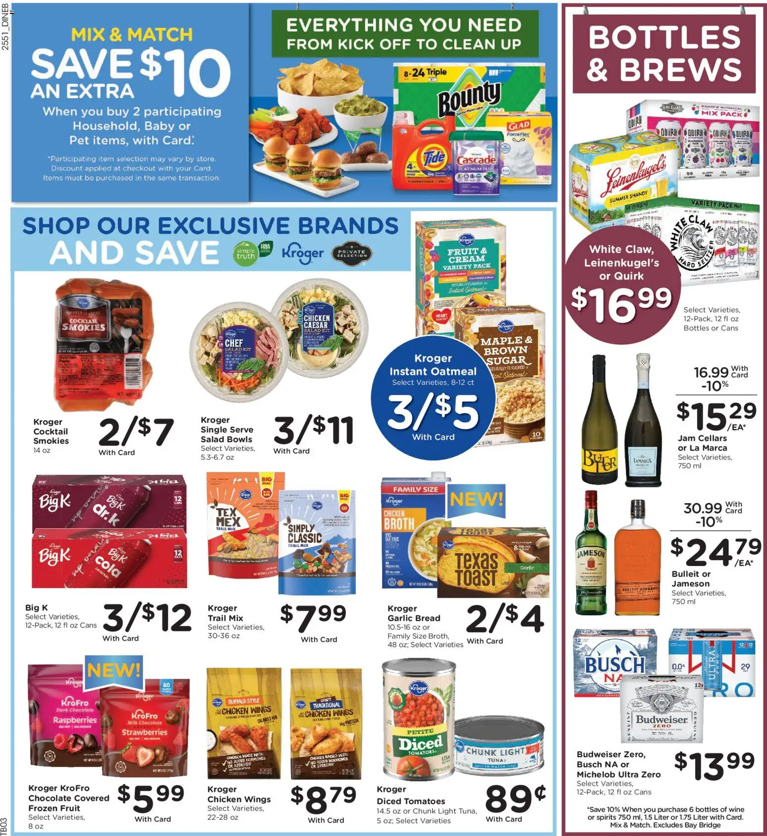 Baker's Weekly Ad - valid from 21.01.2026 | Page: 7 | Products: Milk, Chocolate, Wine, Cream