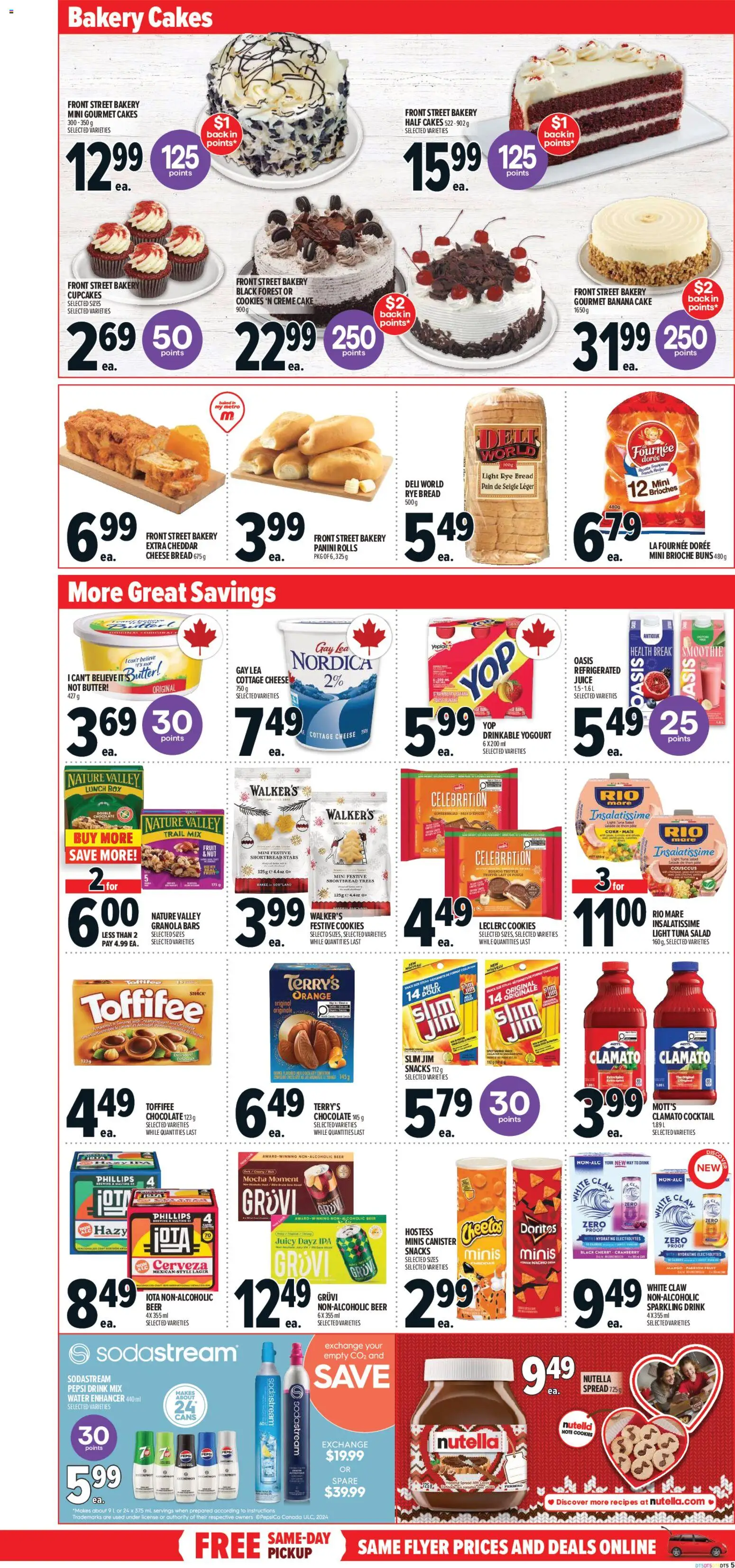 Metro flyer valid from 27.11.2025 | Page: 11 | Products: Cookies, Cottage cheese, Box, Bread