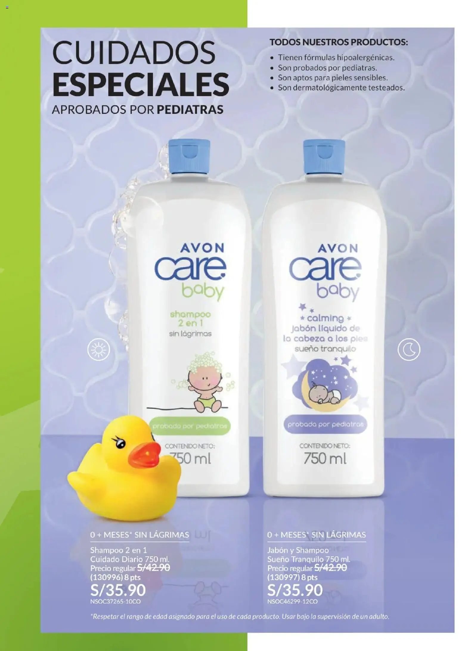 Catálogo Avon válido desde 01.01.2026 | Página: 142 | Productos: Shampoo, Jabón