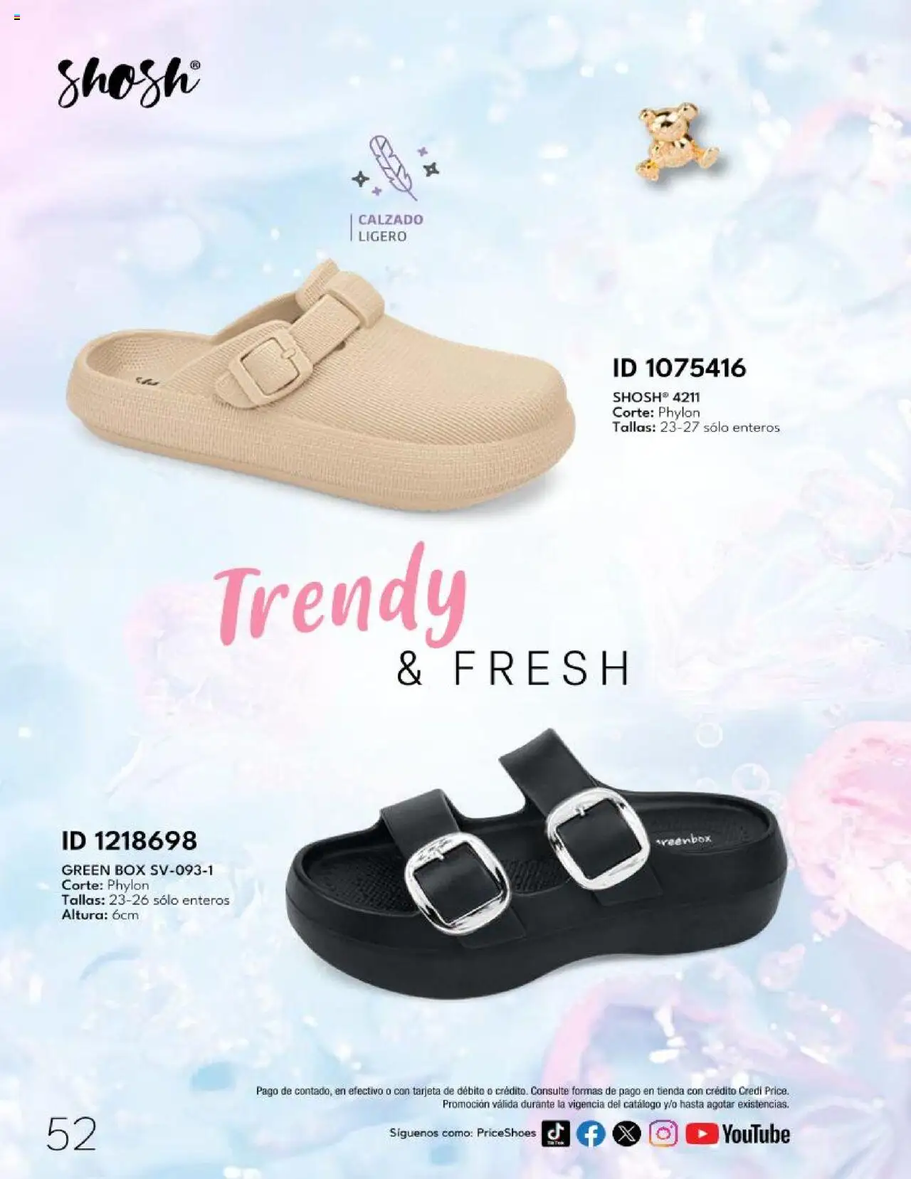 Nuevas ofertas de Price Shoes válidas en toda la República Mexicana desde el 28.04.2025. ¡Encuentra las mejores ofertas en Price Shoes catálogo Calzado PV 2025! | Página: 52