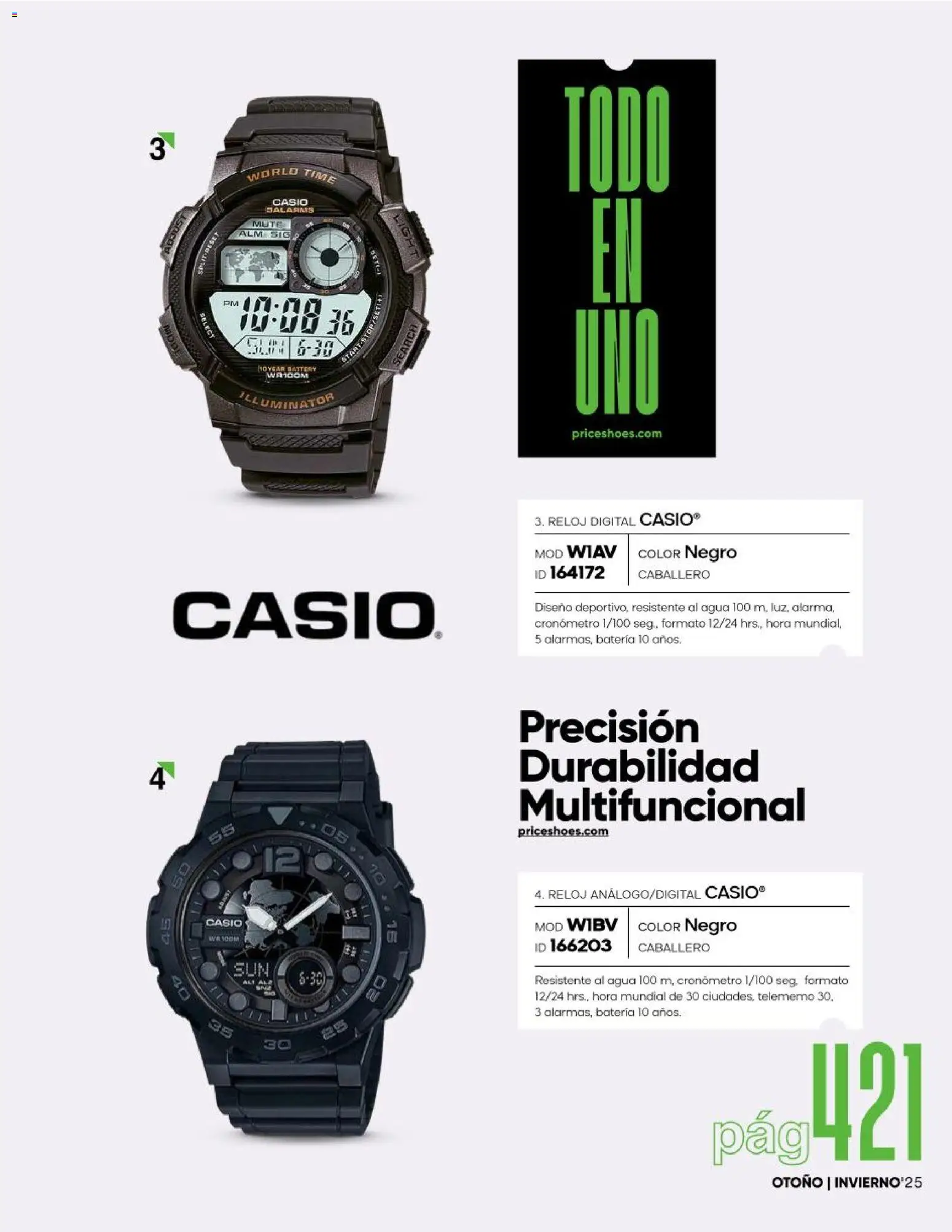 Nuevas ofertas de Price Shoes válidas en toda la República Mexicana desde el 27.10.2025. ¡Encuentra las mejores ofertas en Price Shoes catálogo Todo en uno! | Página: 421 | Productos: Agua, Batería, Reloj