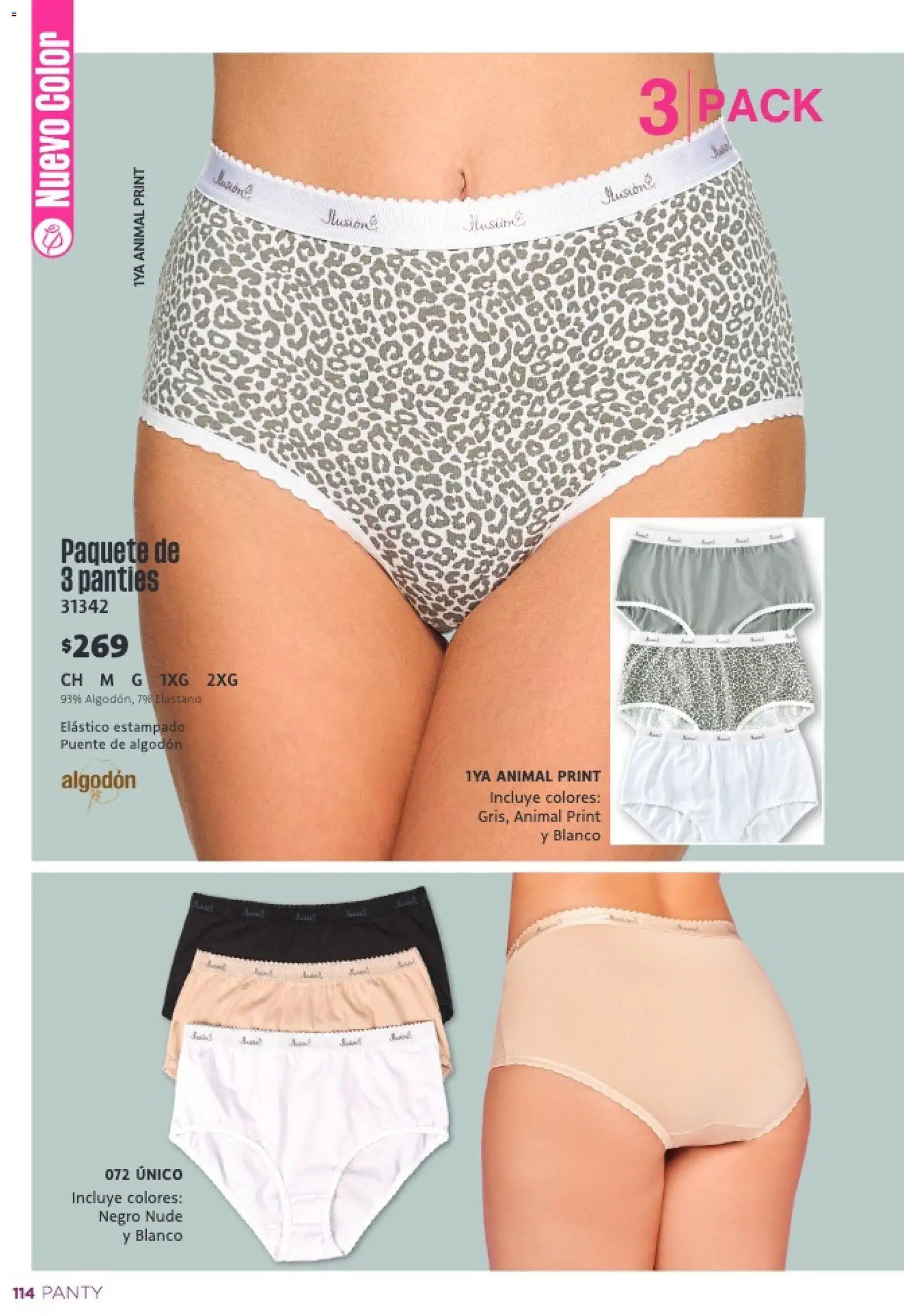 Nuevas ofertas de Ilusión válidas en toda la República Mexicana desde el 01.02.2026. ¡Encuentra las mejores ofertas en Ilusión catálogo Primavera! | Página: 116 | Productos: Algodón