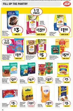 Preview of IGA catalogue QLD - valid from 22.04.2026 | Page: 20 | Products: Butter, Cereal, Salt, Wheat