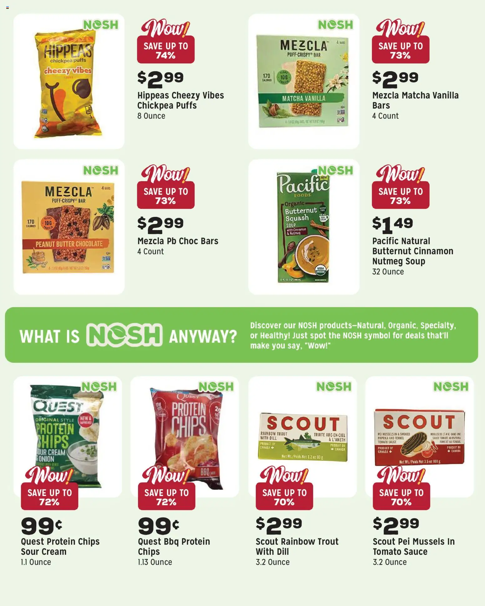 Grocery Outlet Weekly Ad - valid from 15.04.2026 | Page: 7 | Products: Butter, Chocolate, Sour cream, Sauce