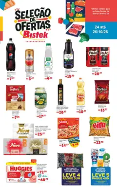 Bistek Supermercados - Ofertas do Fim de Semana - Pré-Visualização do folheto da loja Bistek Supermercados, válido de 24.10.2025