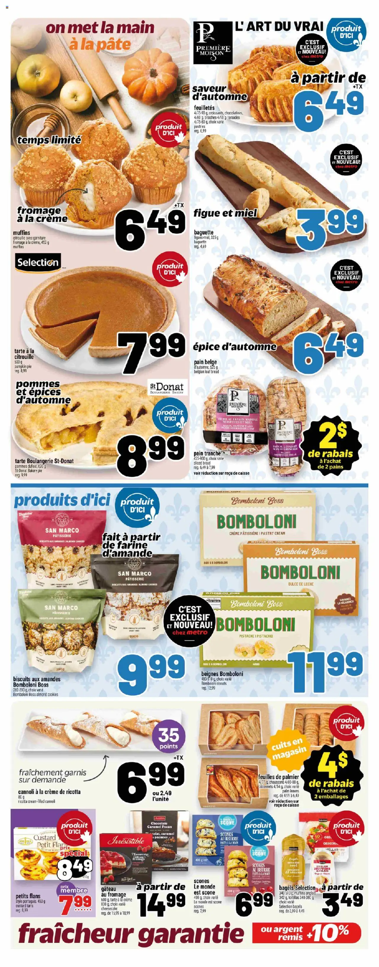 Metro flyer valid from 09.10.2025 | Page: 13 | Products: Cookies, Bakery, Bread, Pumpkin