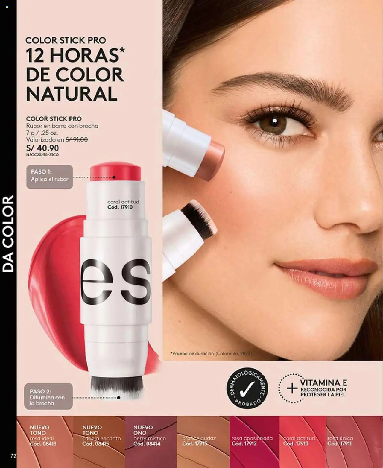 Catálogo Ésika válido desde 25.08.2025 | Página: 72 | Productos: Brocha, Rubor