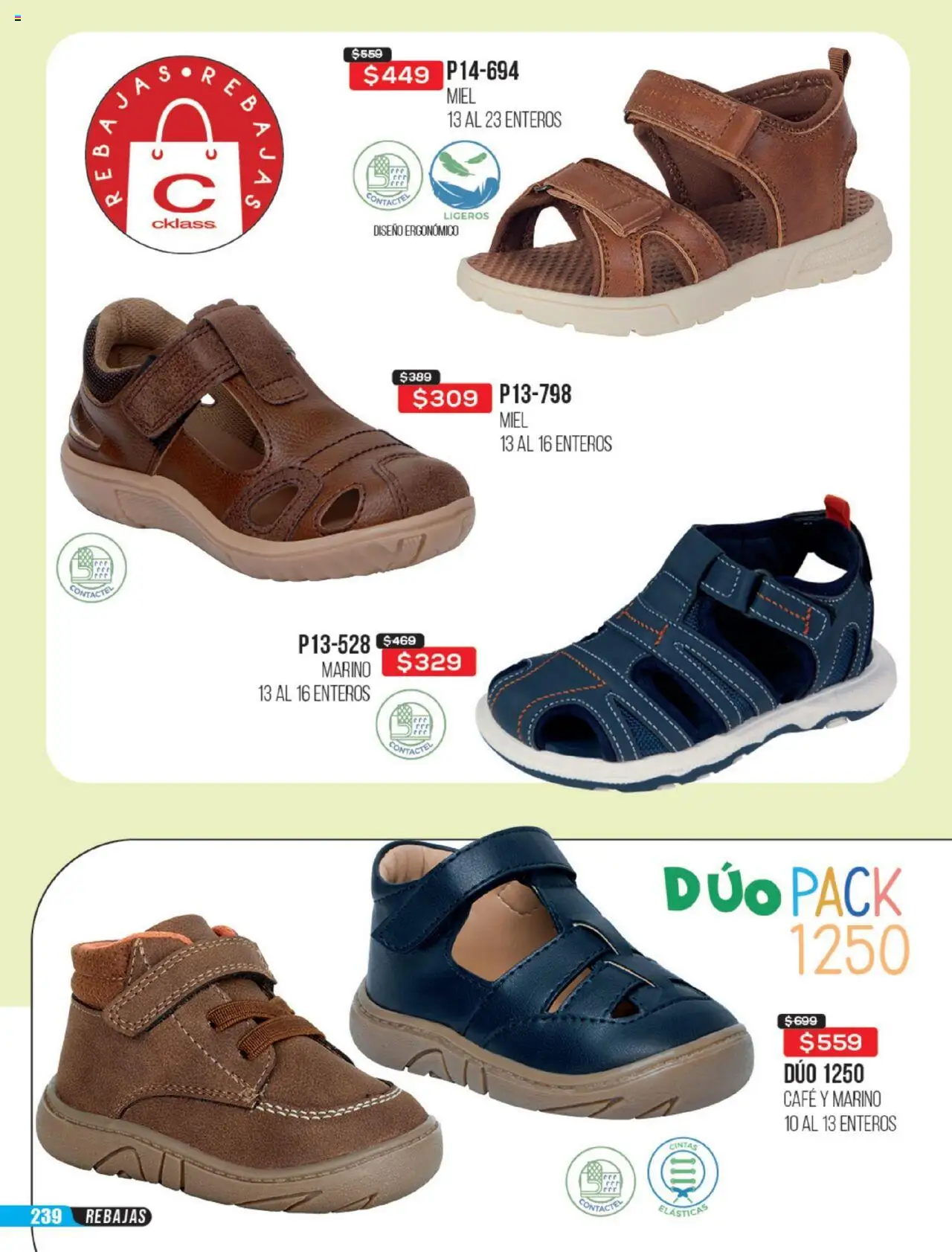 Nuevas ofertas de Cklass válidas en toda la República Mexicana desde el 23.06.2025. ¡Encuentra las mejores ofertas en Cklass catálogo Rebajas Sobre Calzado! | Página: 240 | Productos: Café