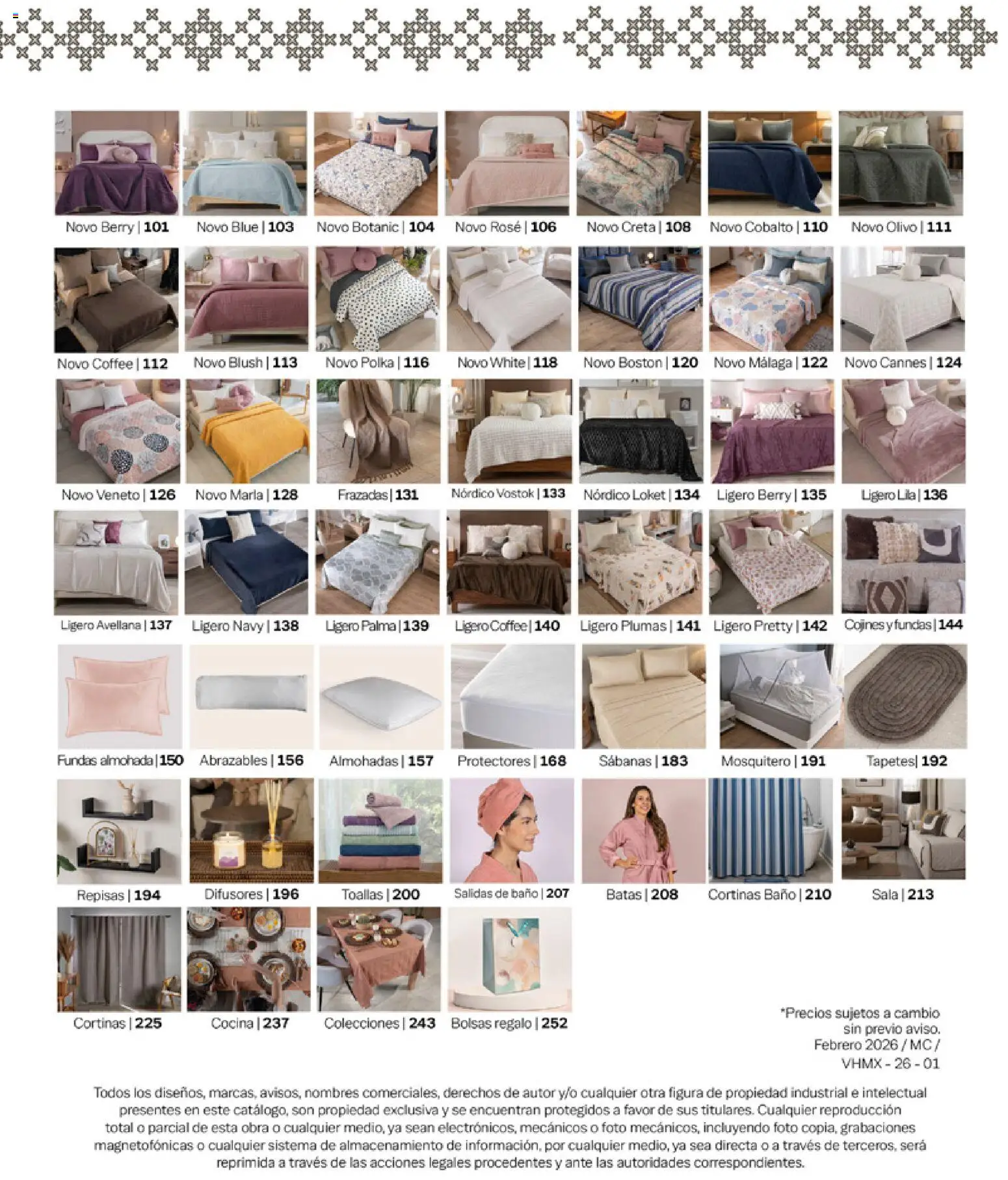 Nuevas ofertas de Vianney válidas en toda la República Mexicana desde el 06.03.2026. ¡Encuentra las mejores ofertas en Vianney catálogo Tu hogar, nuestra pasión! | Página: 259