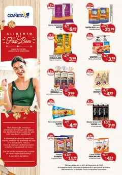 Cometa Supermercados - Ofertas Alimento Que Faz Bem - Pré-Visualização do folheto da loja Cometa Supermercados, válido de 14.11.2025