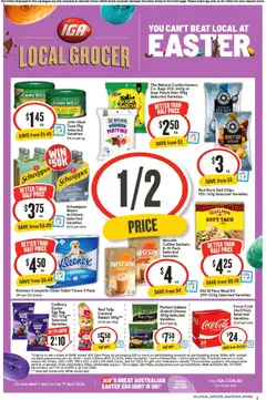 Preview of IGA Local Grocer SA - valid from 01.04.2026