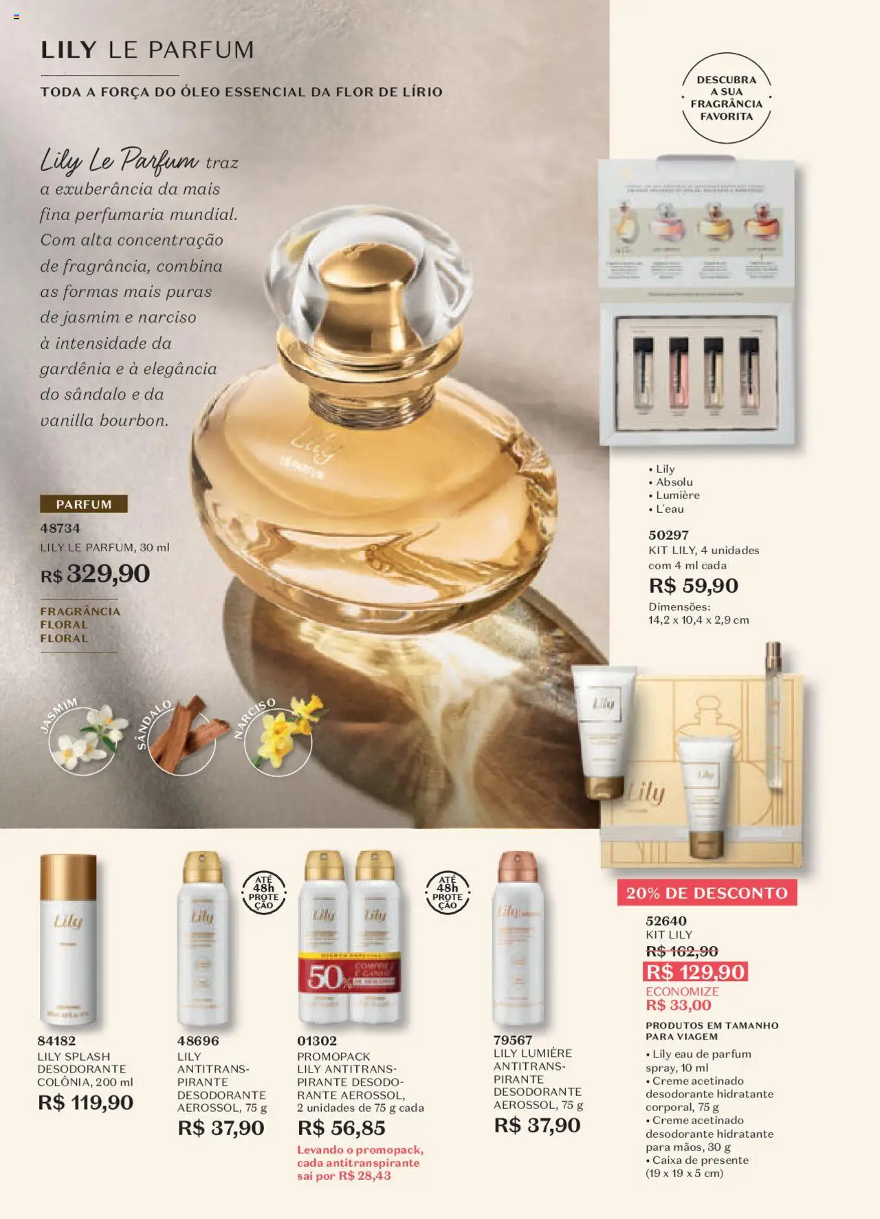 O Boticário Folheto - válido de 13.10.2025 | Página: 52 | Produtos: Fragrância, Desodorante, Óleo, Creme