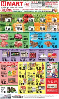 Preview of Hmart weekly ads valid from 25.12.2025