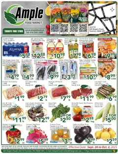 Preview of Ample Food Market - Weekly flyer Toronto York from shop Ample Food Market valid from 26.09.2025