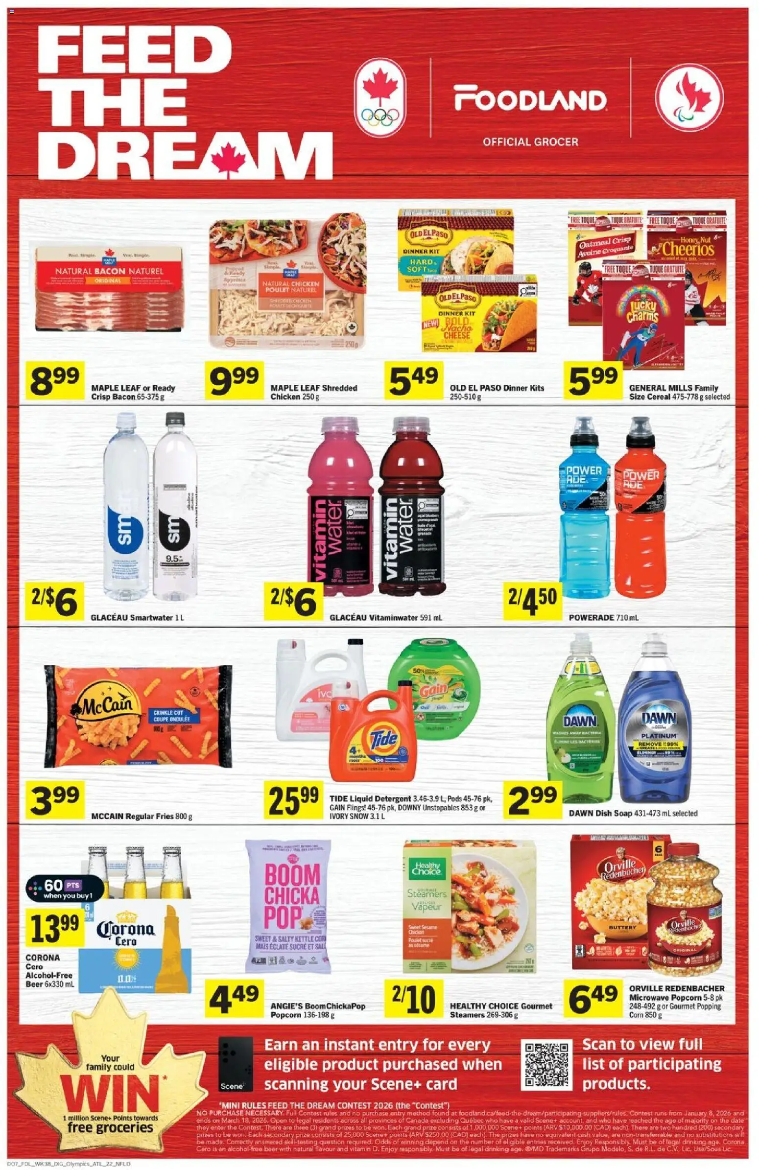Foodland flyer valid from 15.01.2026 | Page: 10 | Products: Soap, Detergent, Cheese, Beer