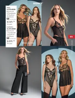 Vista previa de Andrea catálogo Moda Joven, nuevo folleto de la tienda, válido en México a partir del 16.11.2025 | Página: 23 | Productos: Body, Lenceria