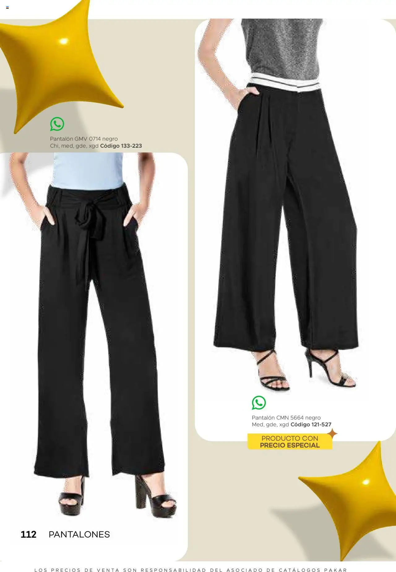 Nuevas ofertas de SC Pakar válidas en toda la República Mexicana desde el 31.01.2025. ¡Encuentra las mejores ofertas en SC Pakar catálogo Ropa! | Página: 112 | Productos: Pantalones