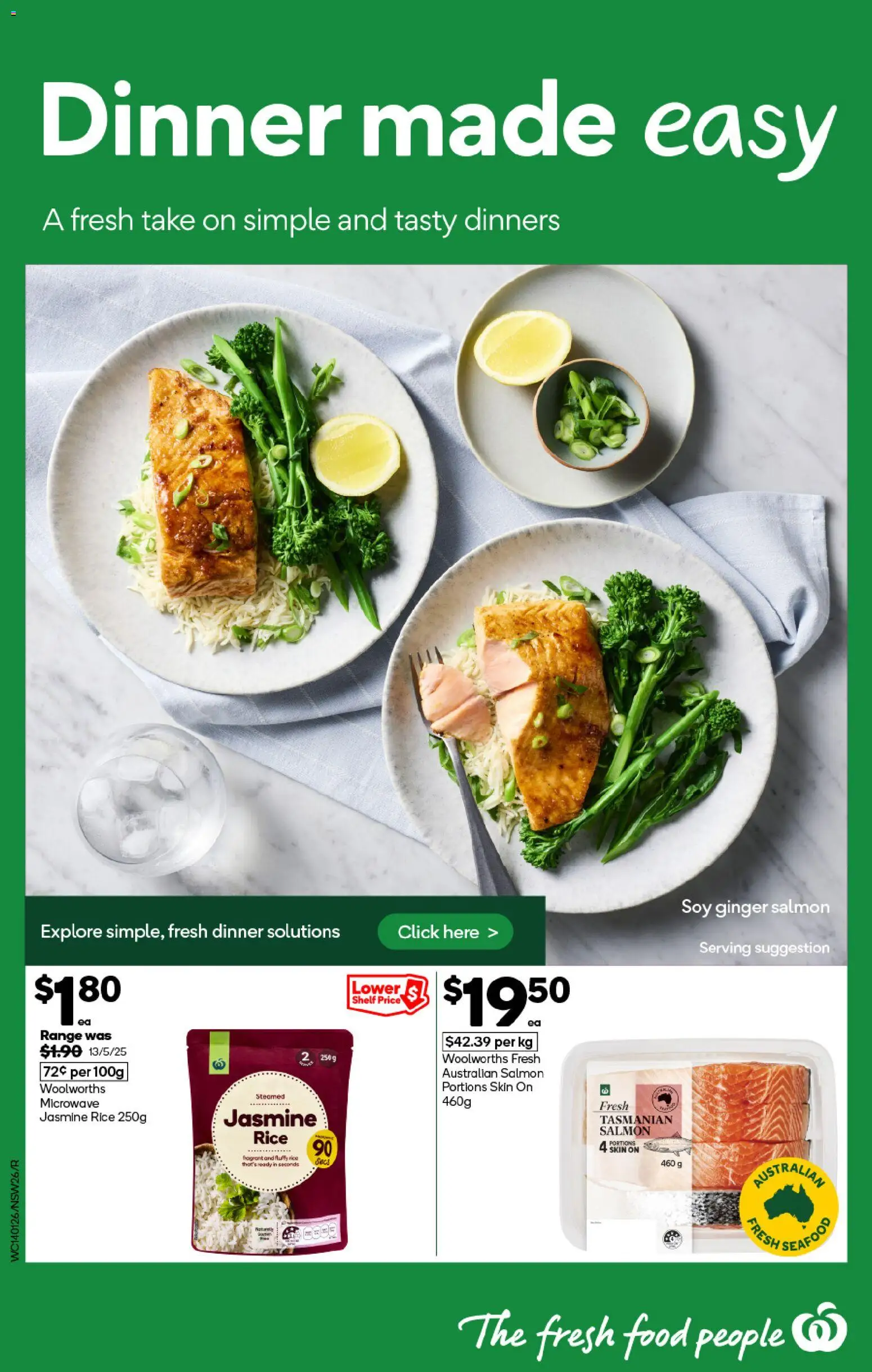 Woolworths catalogue - valid from 14.01.2026 | Page: 26 | Products: Shelf, Rice, Salmon, Microwave