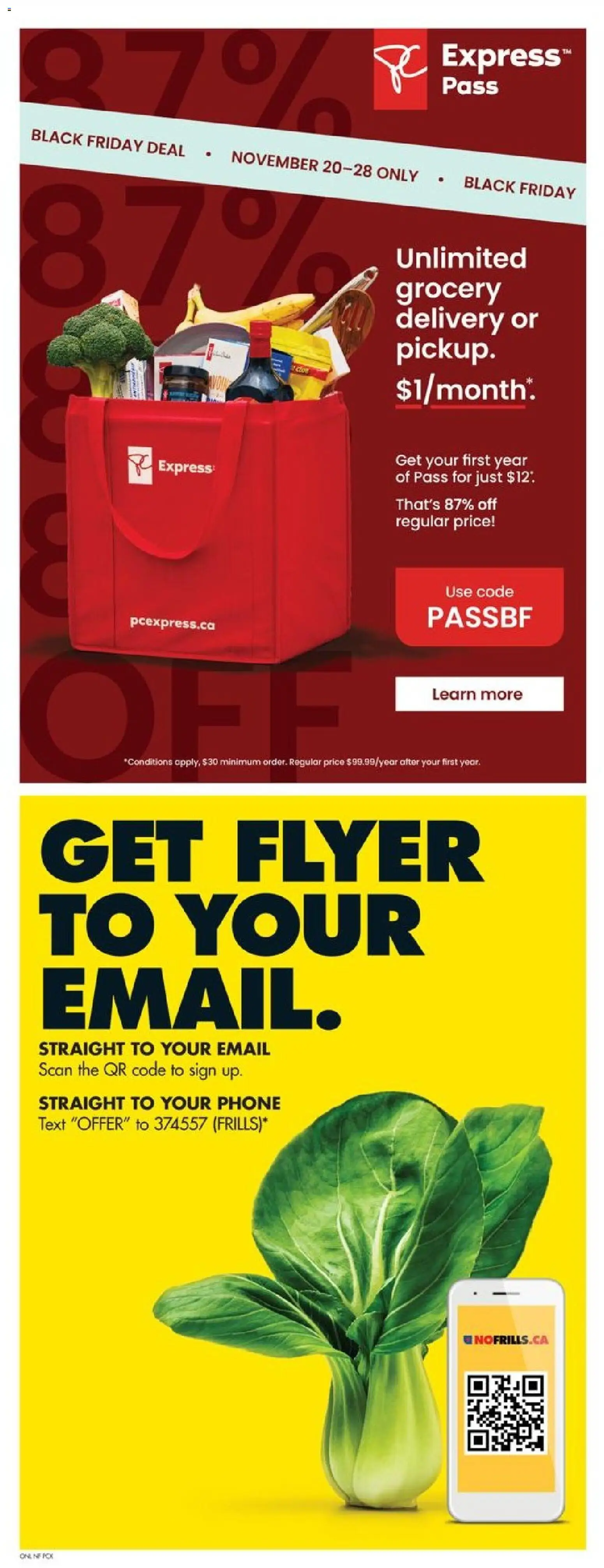 No Frills flyer valid from 20.11.2025 | Page: 18 | Products: Phone, PC