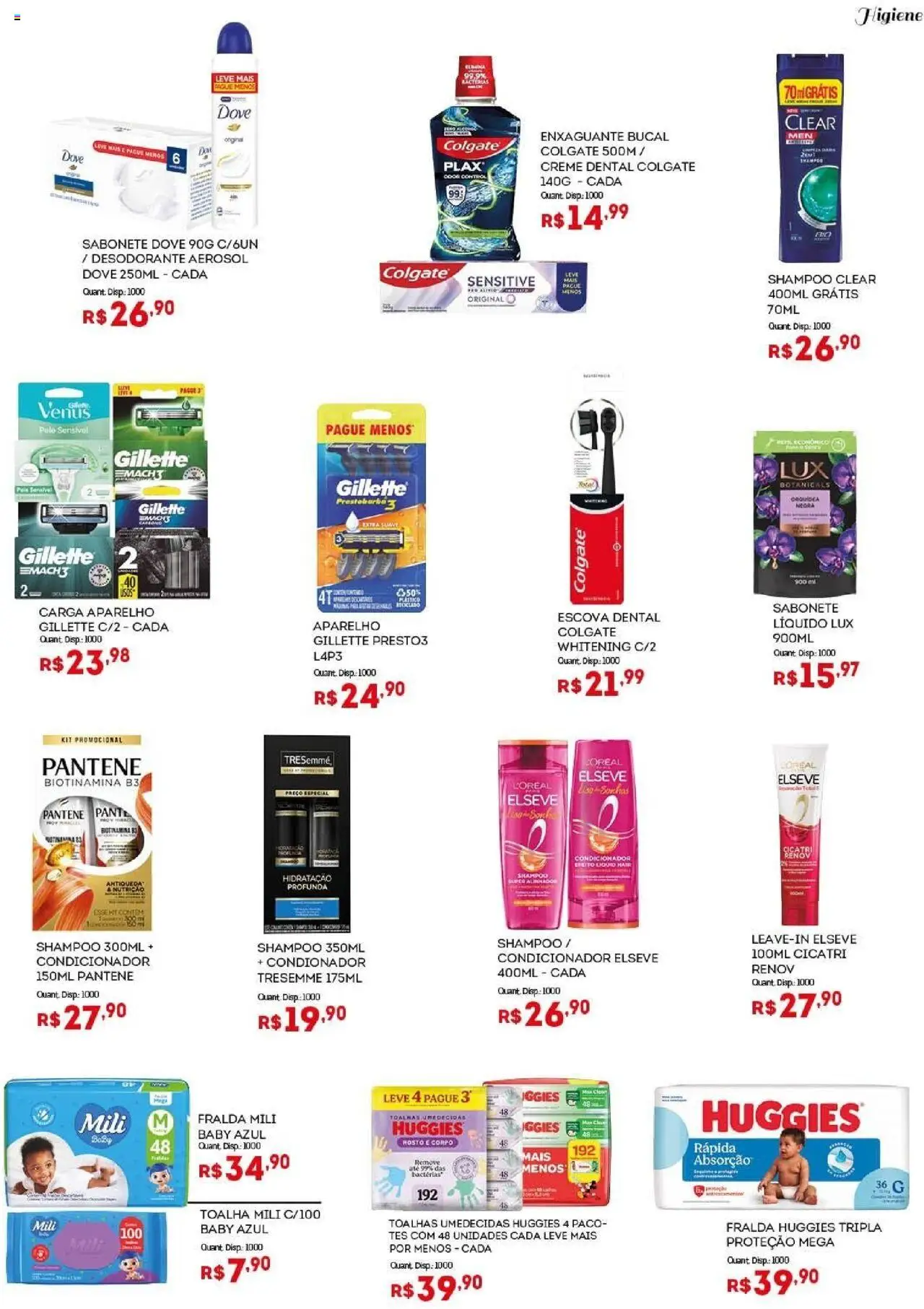 Bistek Supermercados Folheto - válido de 24.09.2025 | Página: 15 | Produtos: Shampoo, Enxaguante bucal, Creme, Sabonete