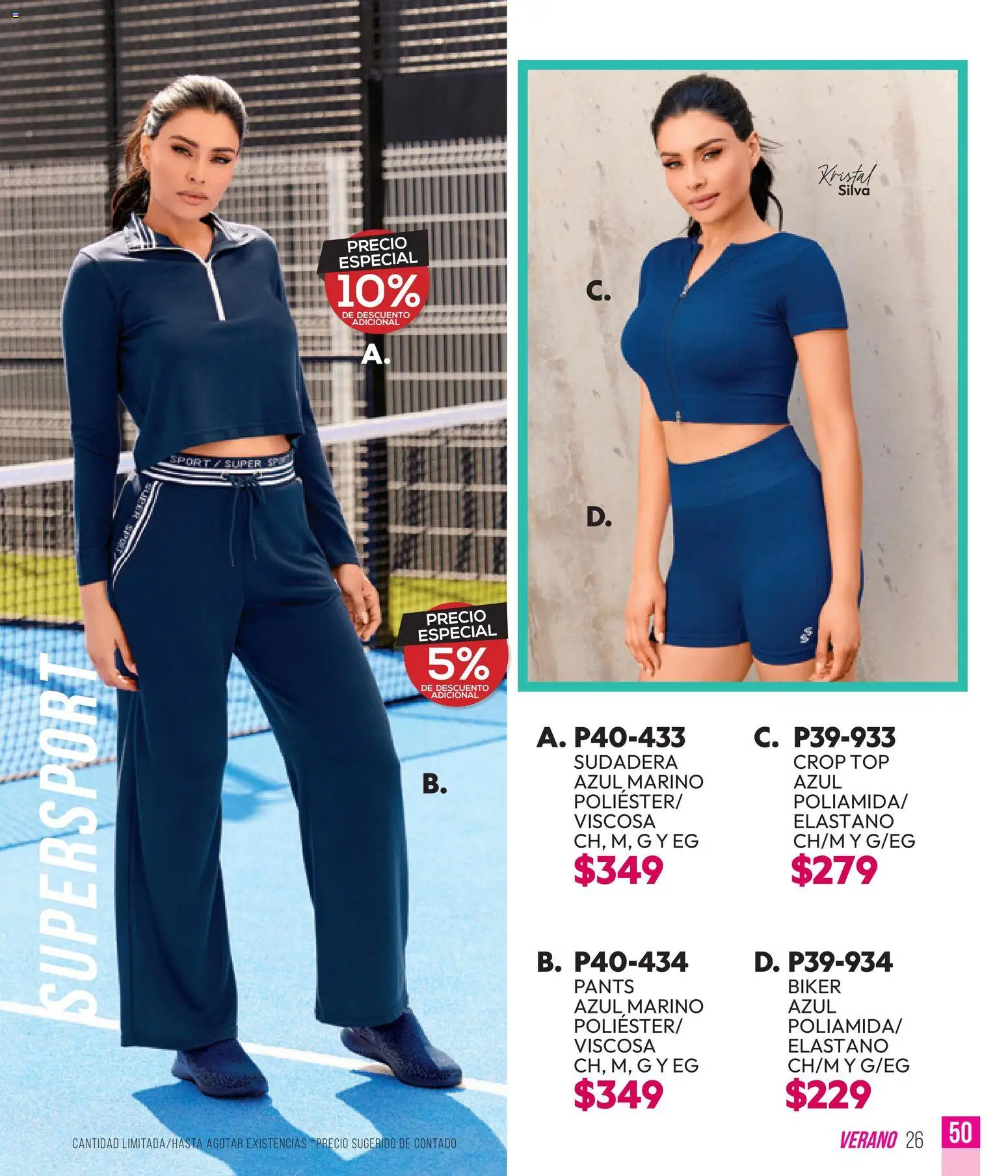 Nuevas ofertas de Cklass válidas en toda la República Mexicana desde el 28.04.2026. ¡Encuentra las mejores ofertas en Cklass catálogo Sportweek! | Página: 51 | Productos: Sudadera, Top, Pants