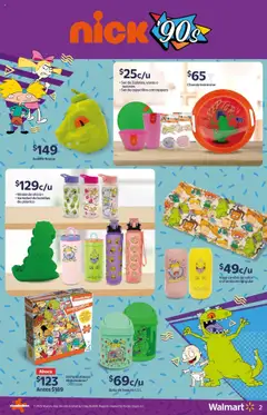 Nuevas ofertas de Walmart válidas en toda la República Mexicana desde el 24.07.2025. ¡Encuentra las mejores ofertas en Walmart Catálogo Nick '90! | Página: 3