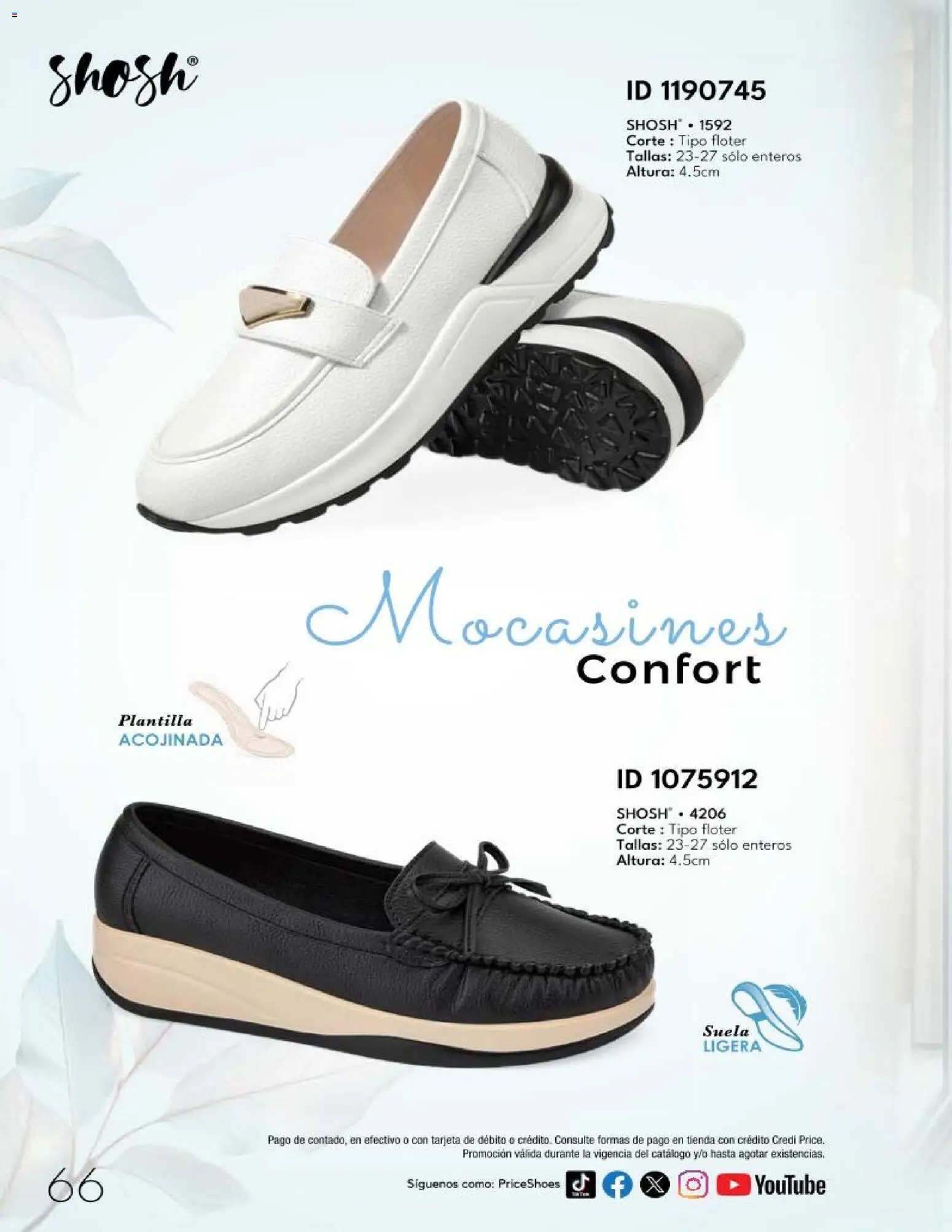 Nuevas ofertas de Price Shoes válidas en toda la República Mexicana desde el 20.03.2026. ¡Encuentra las mejores ofertas en Price Shoes catálogo 10 Pagos Sin Intereses! | Página: 66 | Productos: Mocasines