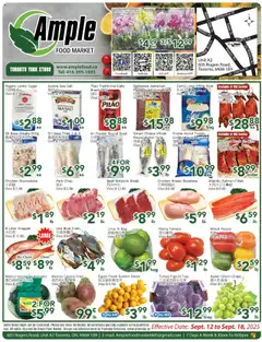 Preview of Ample Food Market - Weekly flyer Toronto York from shop Ample Food Market valid from 12.09.2025