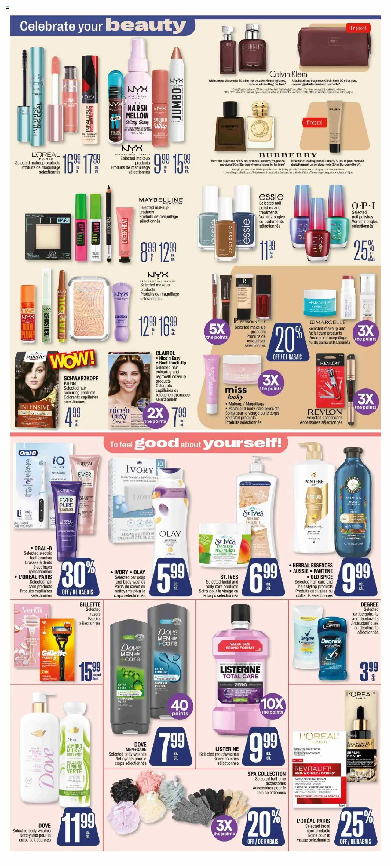 Jean Coutu flyer valid from 16.10.2025 | Page: 6 | Products: Bag, Shampoo, Soap, Oil