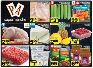 Preview of Pa Supermarché weekly flyer / circulaire from shop Pa Supermarché valid from 29.09.2025