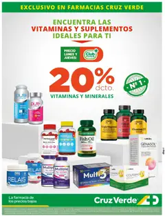Cruz Verde - Bienestar válido desde el 01.01.2026 | Página: 12 | Productos: Vitaminas