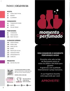 Avon - Campanha 03 - Pré-Visualização do folheto da loja Avon, válido de 15.01.2026 | Página: 8