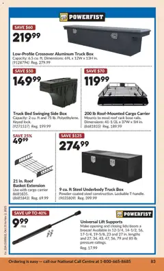 Preview of Princess Auto - 2 Week Sale! from shop Princess Auto valid from 21.10.2025 | Page: 104 | Products: Bed, Box, Basket
