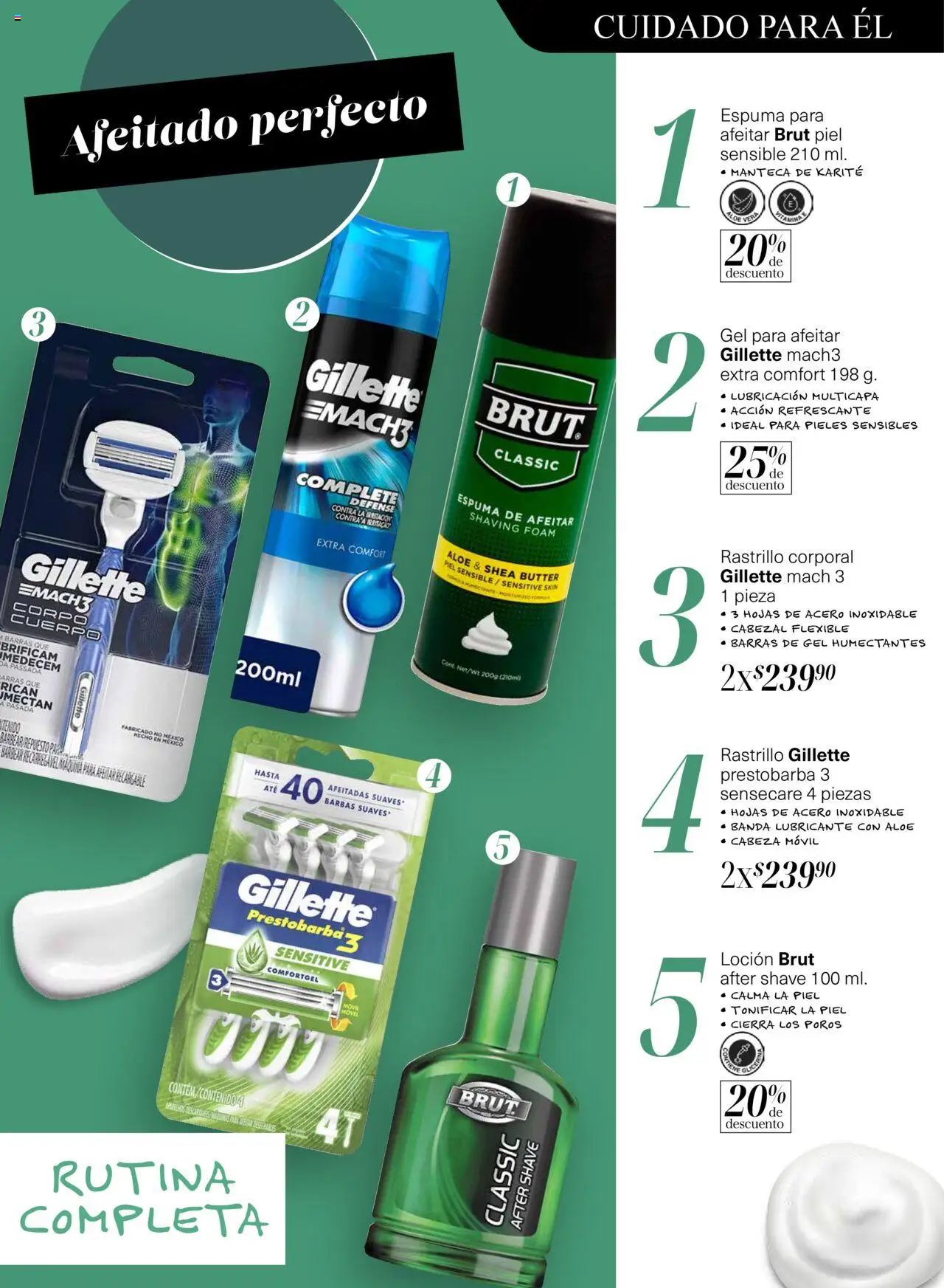 Nuevas ofertas de Soriana válidas en toda la República Mexicana desde el 10.10.2025. ¡Encuentra las mejores ofertas en Soriana - Descubre tu belleza Glowing Híper Nacional! | Página: 27 | Productos: Rastrillo, Loción, Movil, Espuma de afeitar