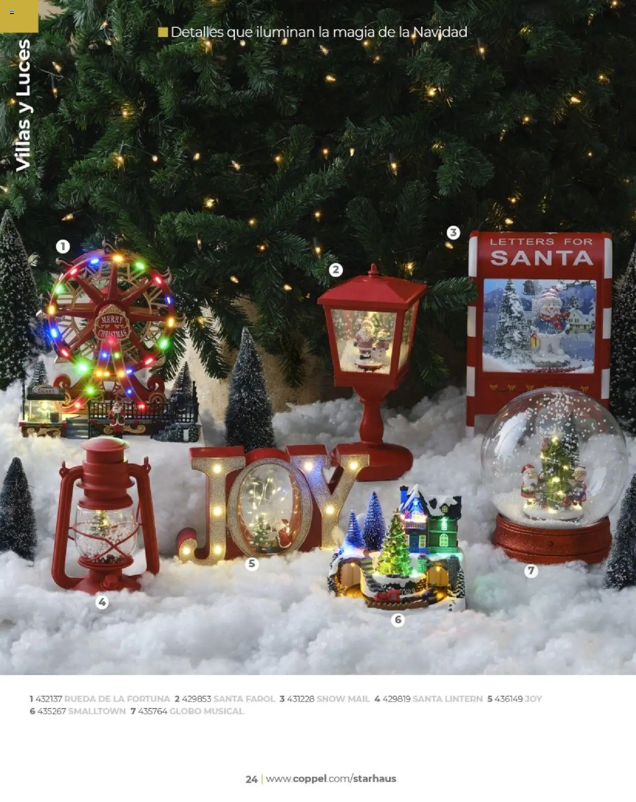 Nuevas ofertas de Coppel válidas en toda la República Mexicana desde el 17.09.2025. ¡Encuentra las mejores ofertas en Coppel - Catálogo Invierno! | Página: 24 | Productos: Farol