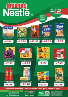 Mart Minas - Ofertas Nestlé - Pré-Visualização do folheto da loja Mart Minas, válido de 04.08.2025