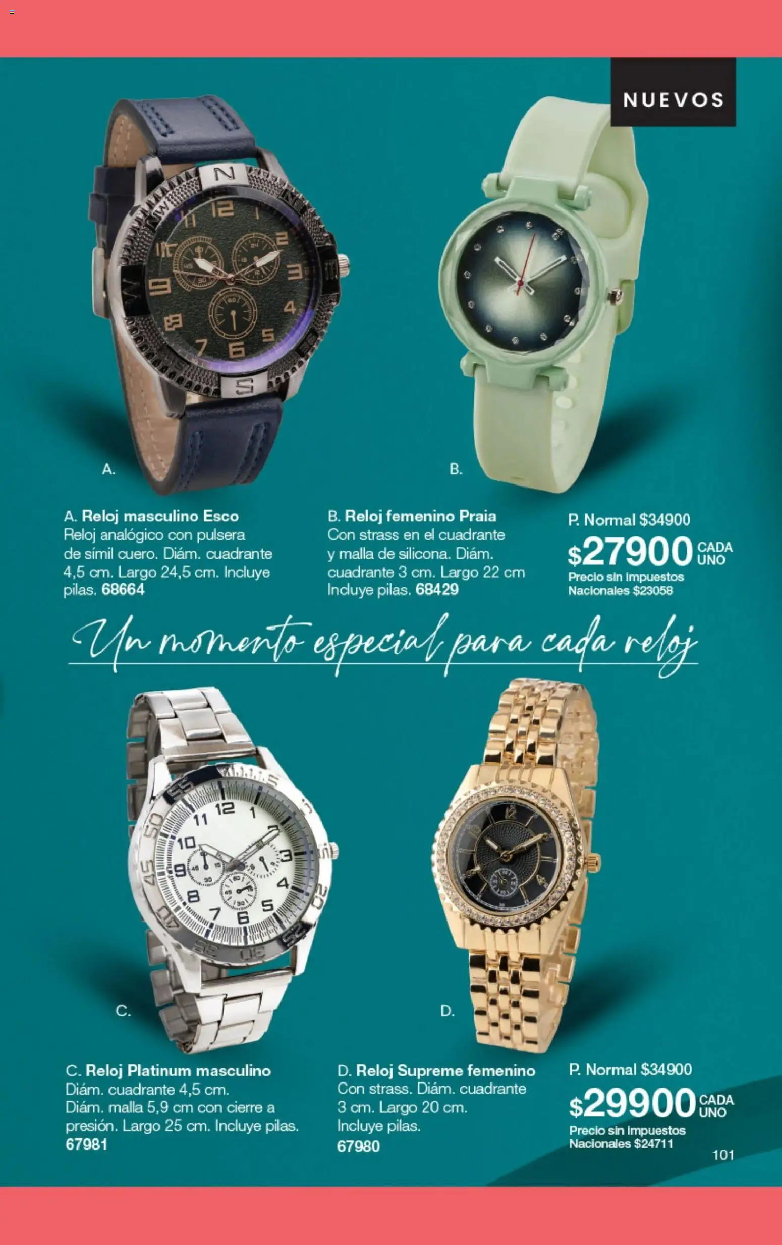 Gigot catálogo 02 │ válido desde el 01.02.2026 | Página: 107 | Productos: Reloj, Pulsera, Malla