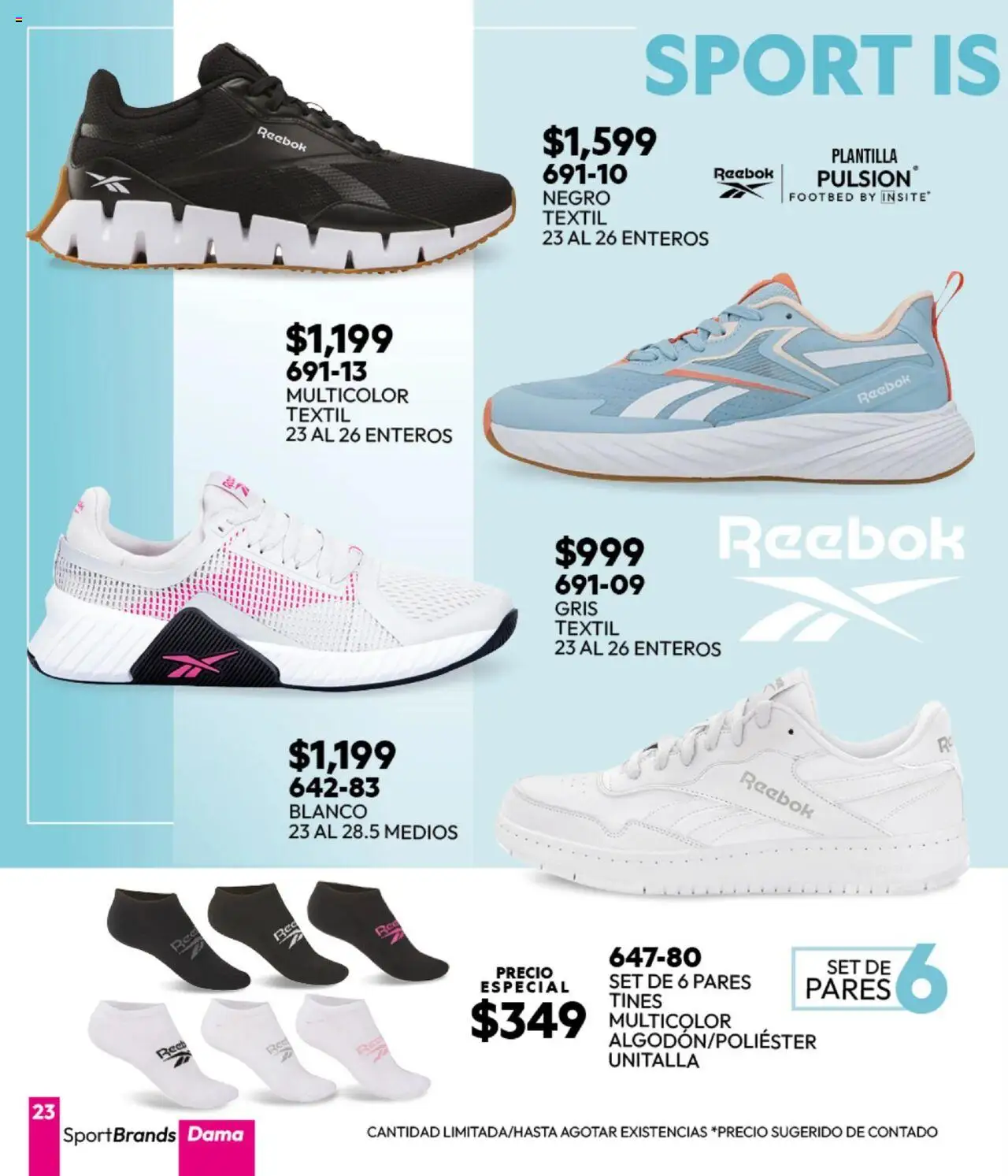 Nuevas ofertas de Cklass válidas en toda la República Mexicana desde el 16.09.2025. ¡Encuentra las mejores ofertas en Cklass - Catálogo Invierno Sportbrands! | Página: 24
