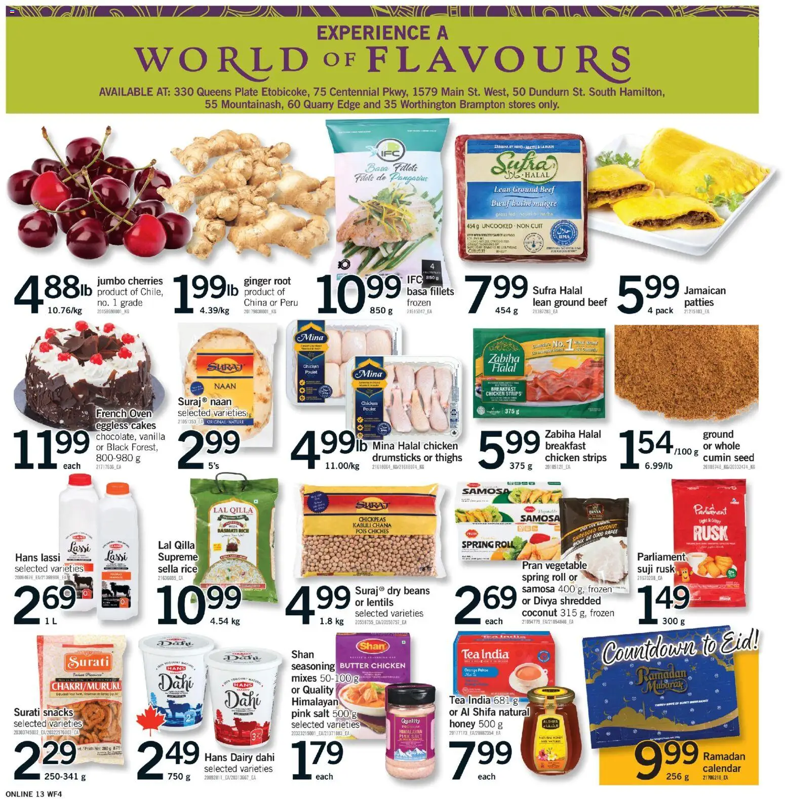 Fortinos flyer valid from 29.01.2026 | Page: 13 | Products: Rice, Beef, Oven, Butter