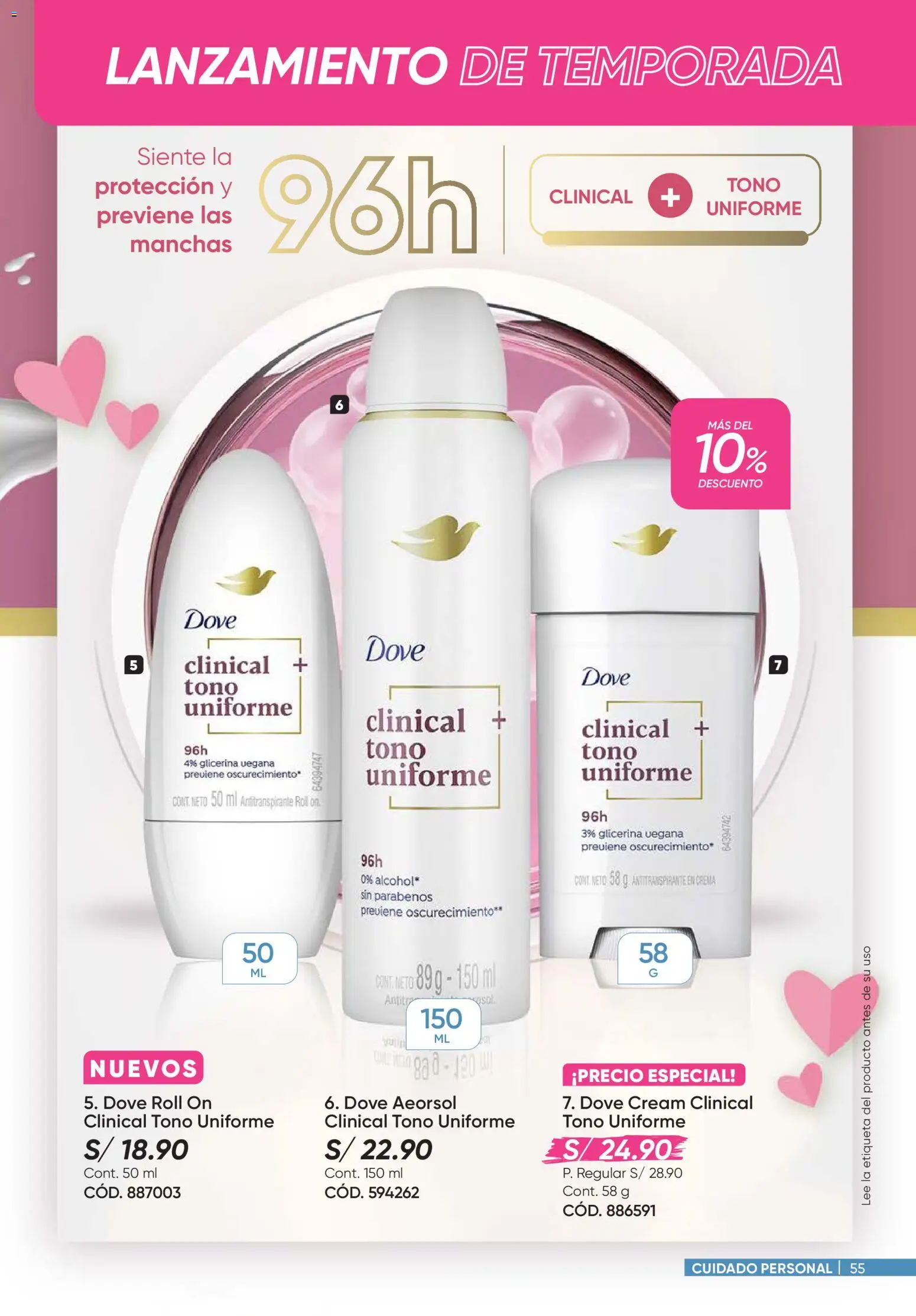 Catálogo Azzorti válido desde 07.01.2026 | Página: 55 | Productos: Antitranspirante