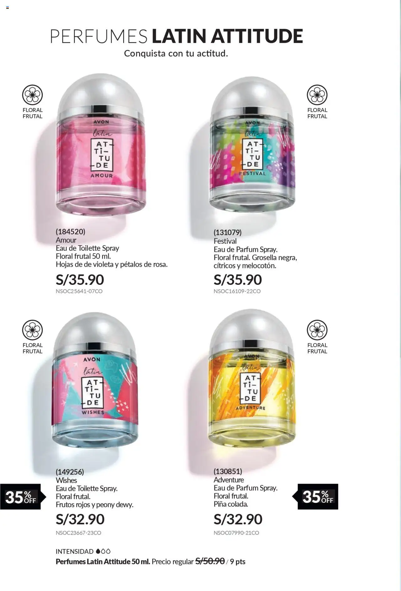 Catálogo Avon válido desde 11.08.2025 | Página: 94 | Productos: Piña, EAU de Toilette