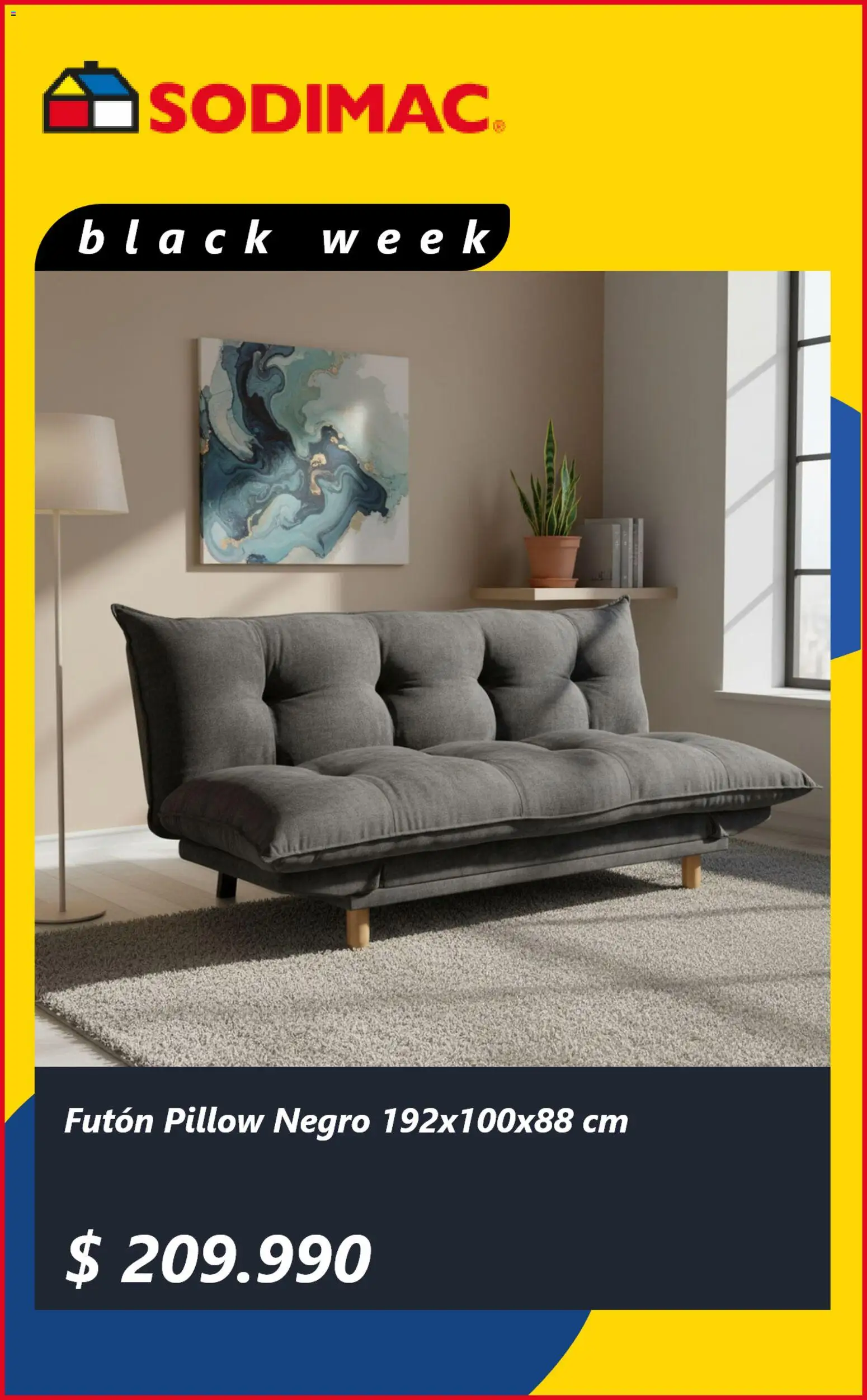 Sodimac ofertas  │ válido desde el 24.03.2026 | Página: 3 | Productos: Futón