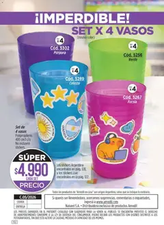 Vista previa Catálogo Amodil Campaña 5 válido desde el 12.02.2026 | Página: 152 | Productos: Vasos